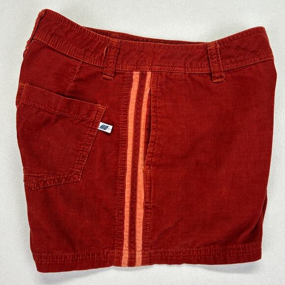 HIC Hawaiian Island Creations Vtg Corduroy Shorts Size 26" Stripe 90s Cotton HTF - Picture 2 of 16